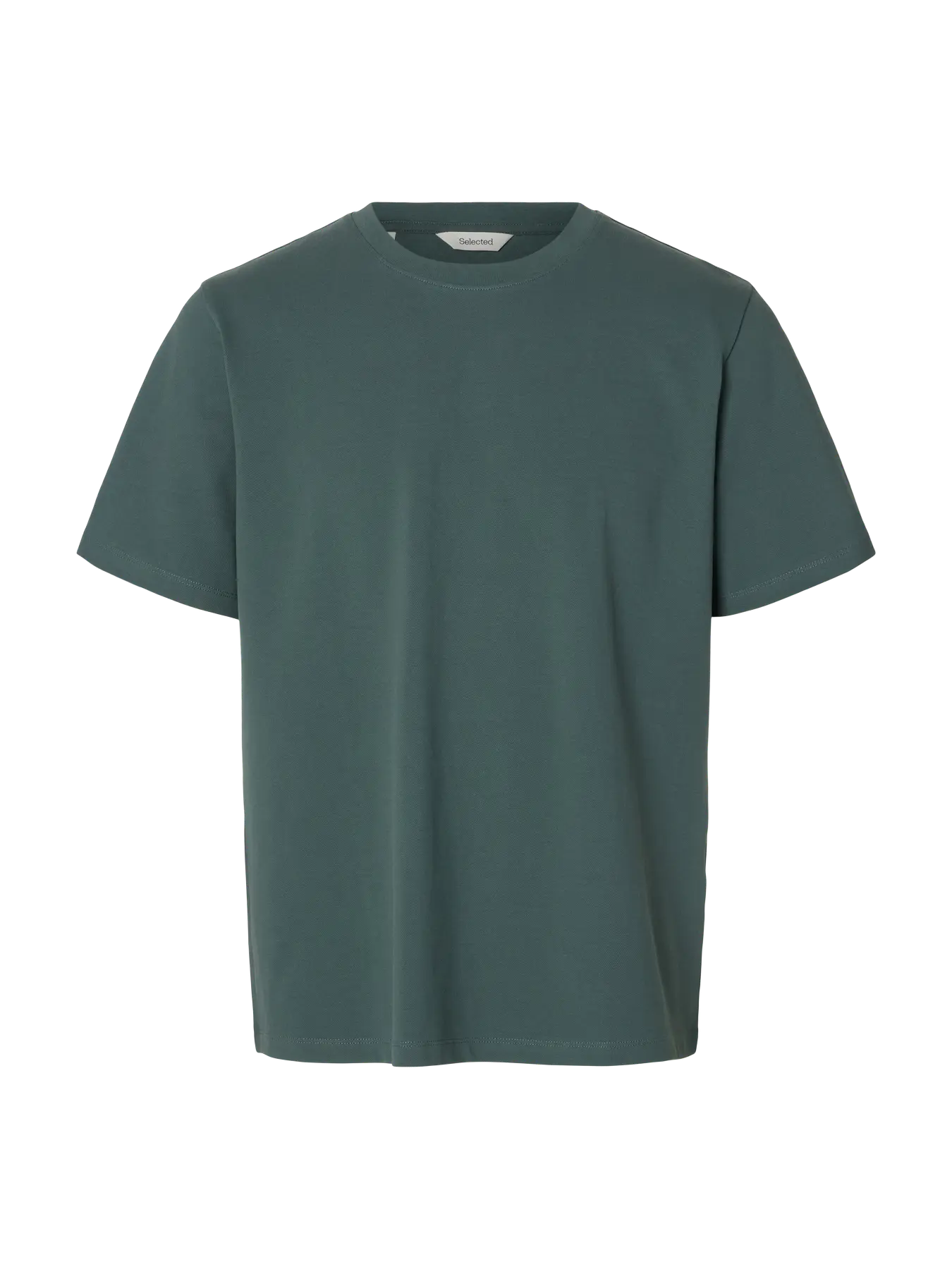 T-shirt SLMATLAS SS O-NECK TEE NOOS Balsam Green