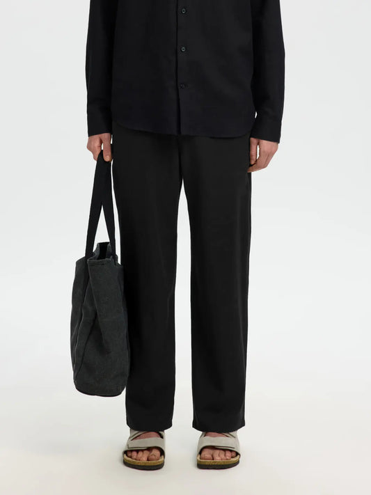 Pantalone - SLH220-LOOSE BRODY LINEN BLD PANT NOOS