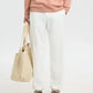 Pantalone - SLH220-LOOSE BRODY LINEN BLD PANT NOOS