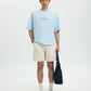 T-shirt SLHBOXYLIAM SS O-NECK TEE HOTEL AMOUR Skyway