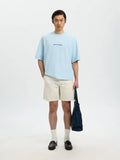 T-shirt SLHBOXYLIAM SS O-NECK TEE HOTEL AMOUR Skyway