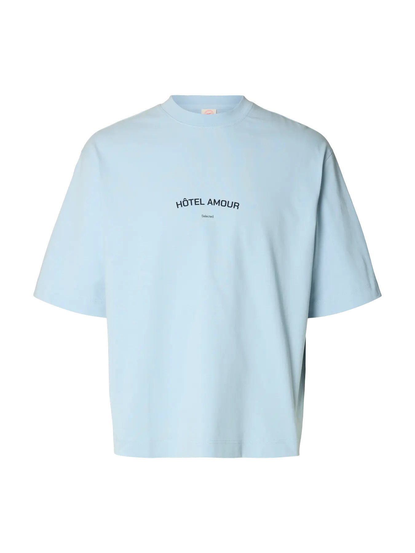 T-shirt SLHBOXYLIAM SS O-NECK TEE HOTEL AMOUR Skyway