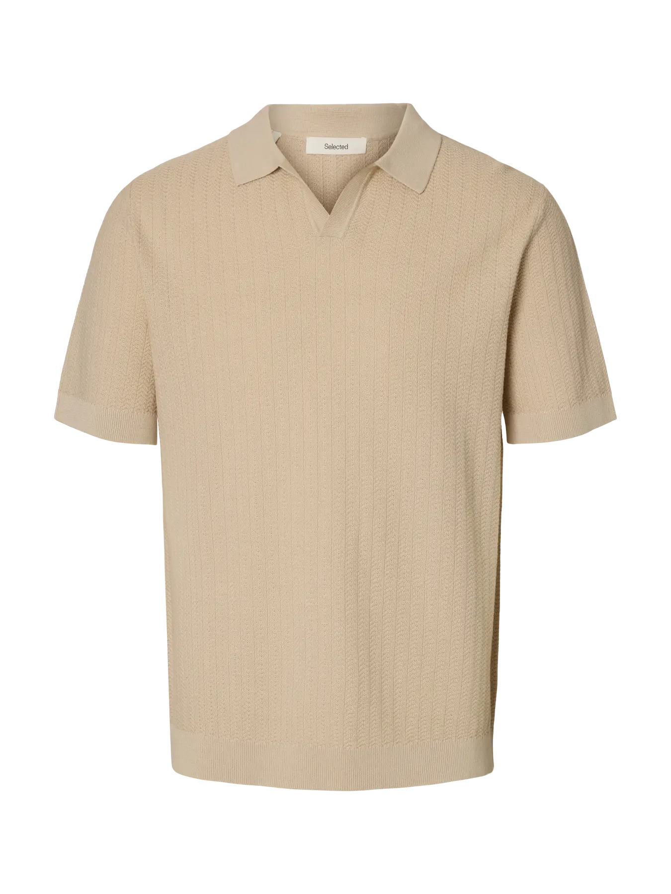 Polo - SLHMATTIS SS LINEN BLEND STRUC POLO NOOS