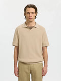 Polo - SLHMATTIS SS LINEN BLEND STRUC POLO NOOS