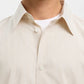 Camicia SLHRLXBEN STRIPE LS SHIRT Sand