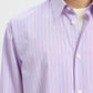 Camicia SLHRLXHOTEL AMOUR EMB LS SHIRT Fresh Pink