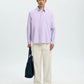 Camicia SLHRLXHOTEL AMOUR EMB LS SHIRT Fresh Pink