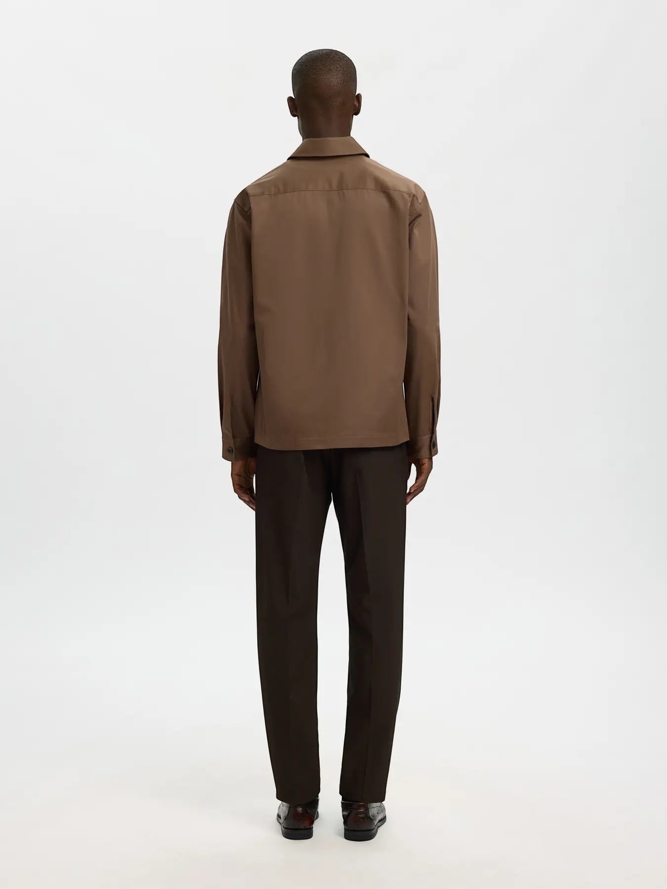 SLHTATE HEAVY TWILL OVERSHIRT LS