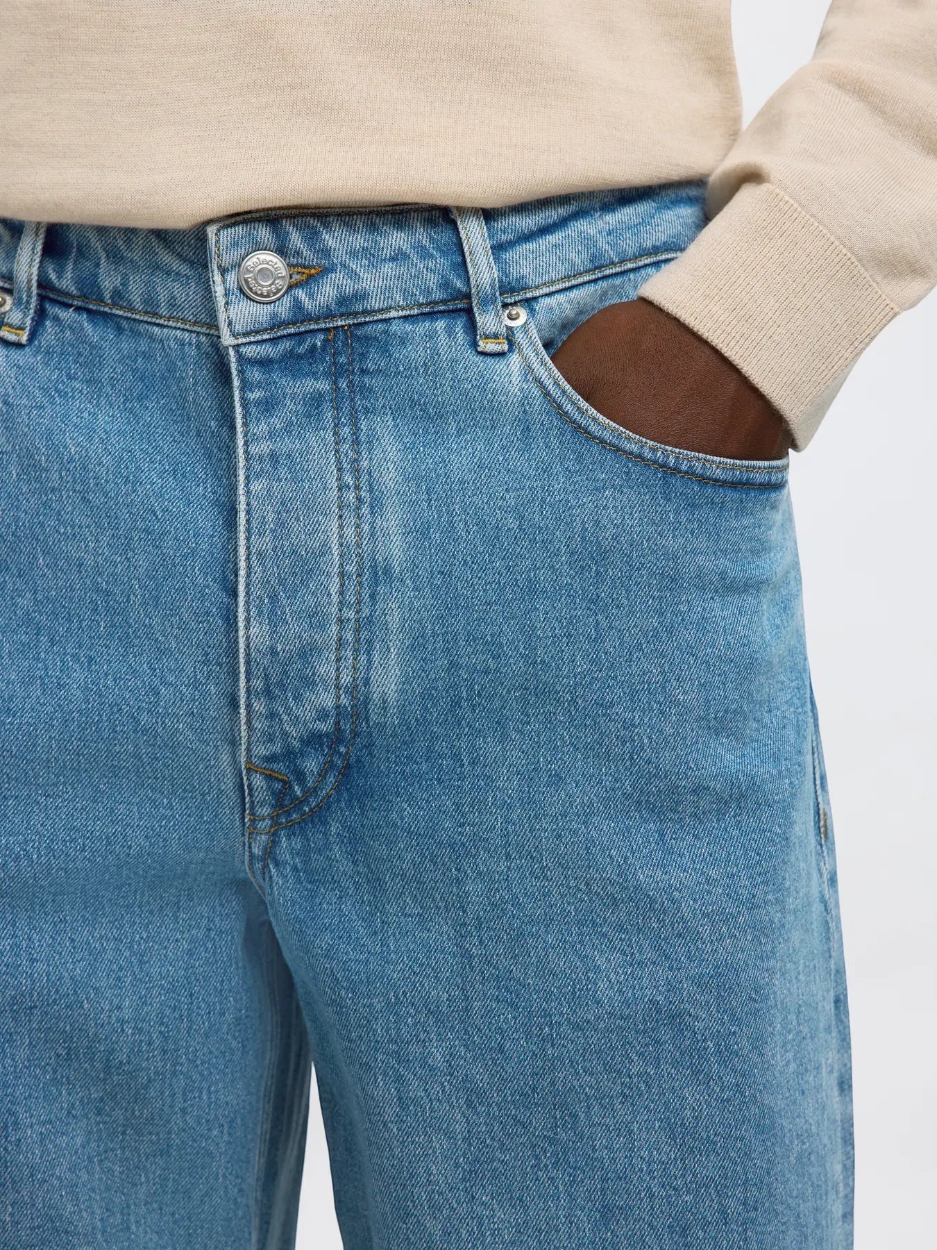 Jeans Loose - SLM220-LOOSE BEN KORI JEANS NOOS