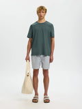 T-shirt SLMATLAS SS O-NECK TEE NOOS Balsam Green