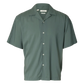 Camicia SLMCASPER-AIR RLX MIX SS SHIRT Balsam Green