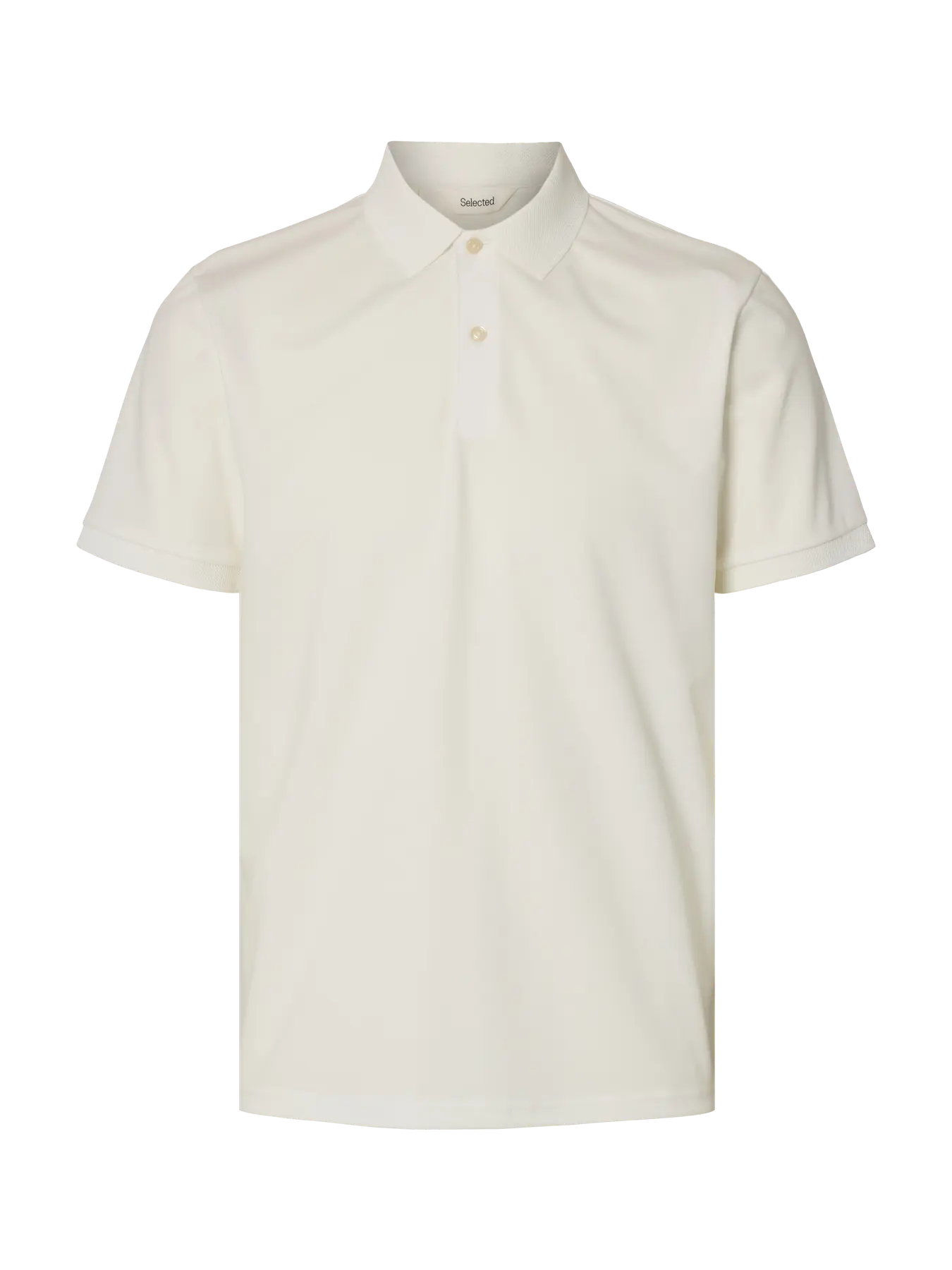 Polo SLMFAVE BUTTON SS POLO NOOS Cloud Dancer