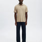 Polo SLMFAVE BUTTON SS POLO NOOS Oatmeal