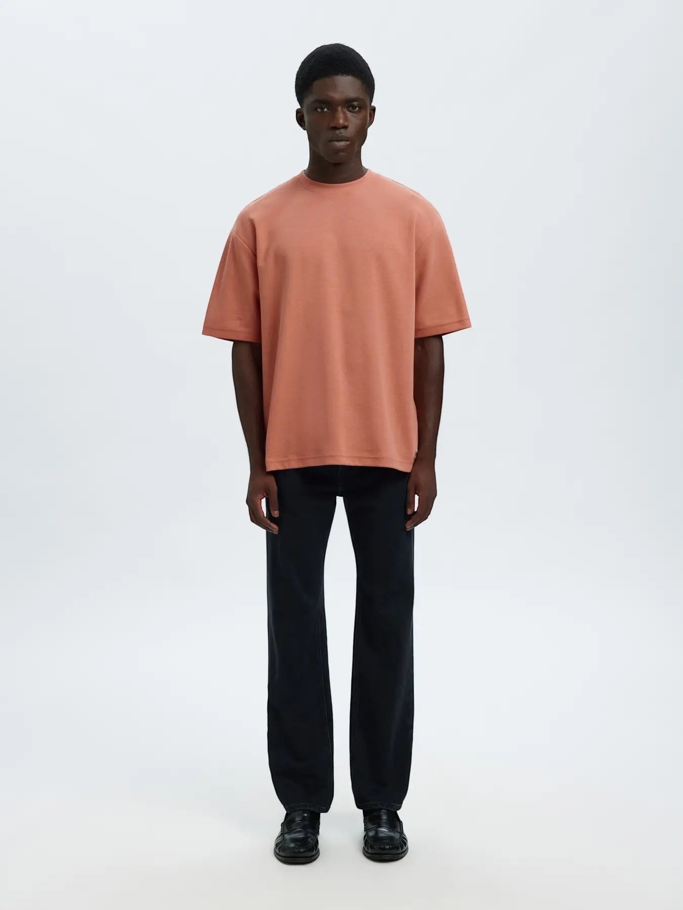 T-shirt SLMLOOSEOSCAR SS O-NECK TEE NOOS Rose Dawn