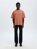 T-shirt SLMLOOSEOSCAR SS O-NECK TEE NOOS Rose Dawn