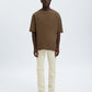 T-shirt SLMLOOSEOSCAR SS O-NECK TEE NOOS Chocolate Chip