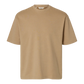 T-shirt SLMLOOSEOSCAR SS O-NECK TEE NOOS Savannah Tan