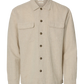 Coordinato - SLMOTTO LEROY LINEN BLEND OVERSHIRT NOOS