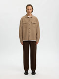 Coordinato - SLMOTTO LEROY LINEN BLEND OVERSHIRT NOOS