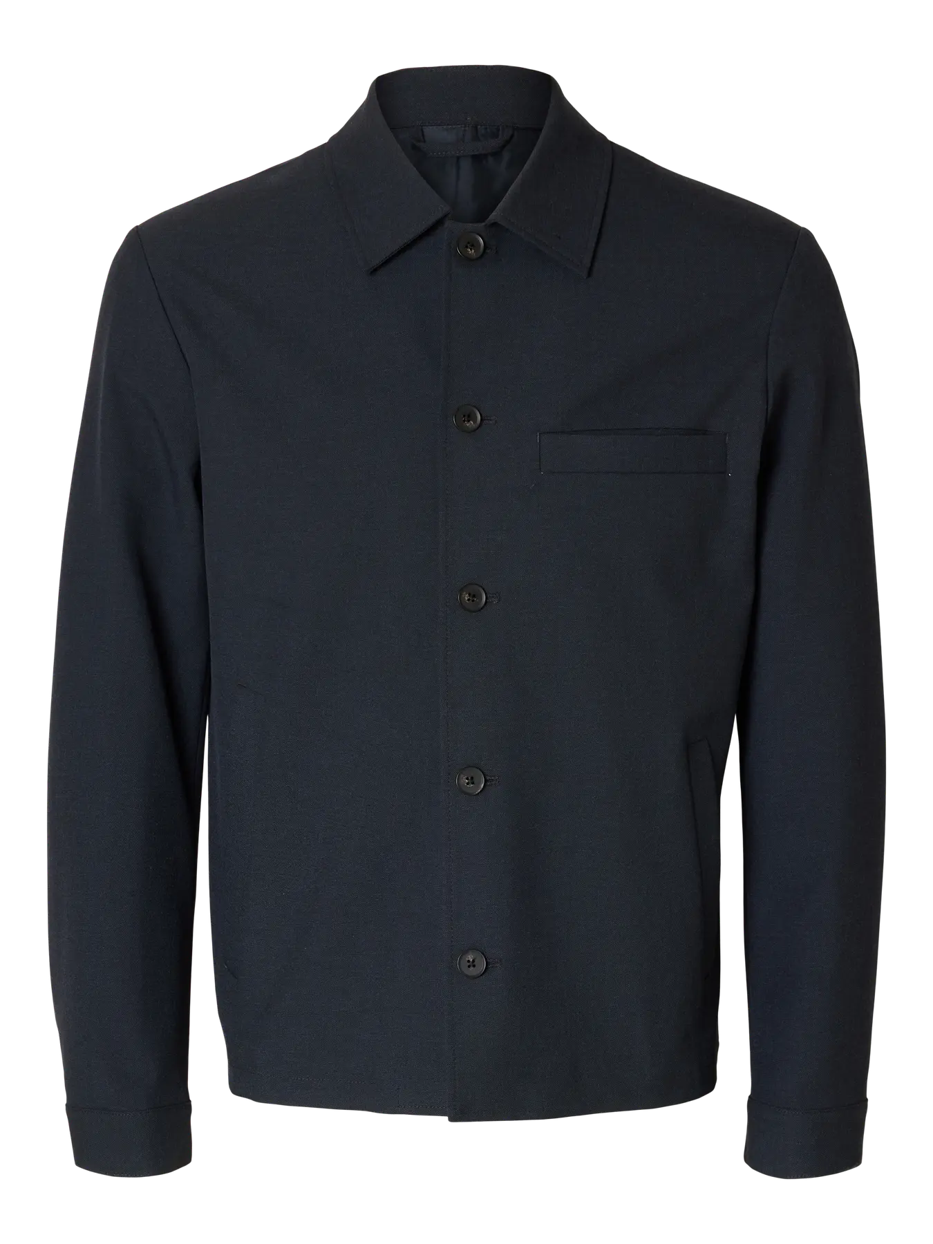 Coordinato SLMREG-ROBERT OVERSHIRT NOOS Dark Sapphire