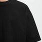 T-shirt SLMRELAXASPEN 2-PLY SS O-NECK NOOS Black