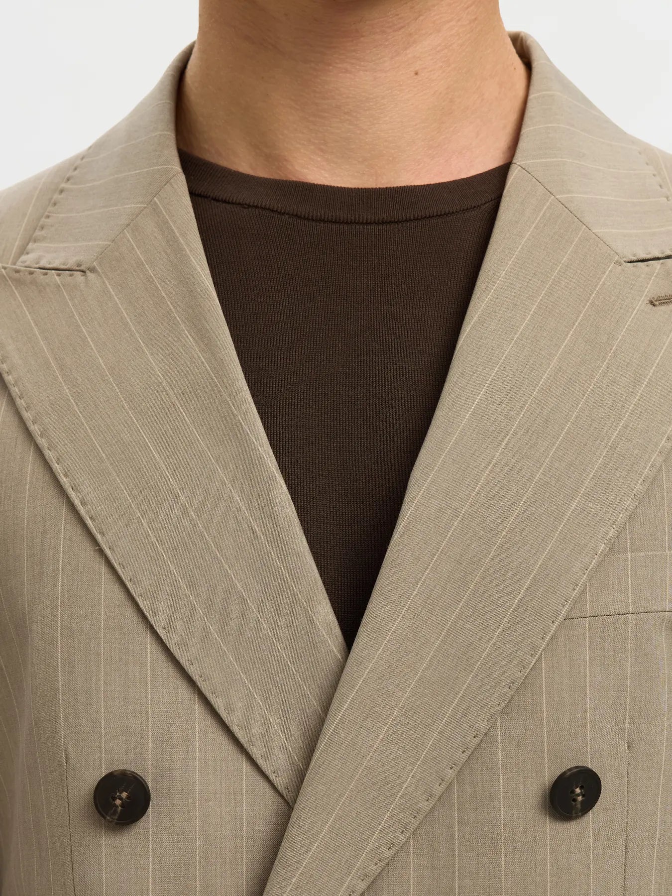 Abito SLMSLIM-LIAM PINSTRIPED DB BLZ FLEX NOOS