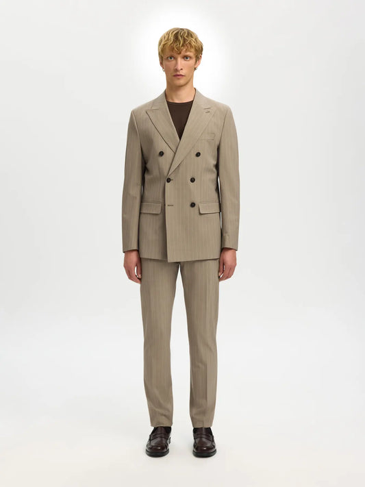 Abito SLMSLIM-LIAM PINSTRIPED DB BLZ FLEX NOOS