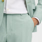 Abito - SLMSLIM-LIAM BLZ TRS FLEX NOOS Aqua Gray