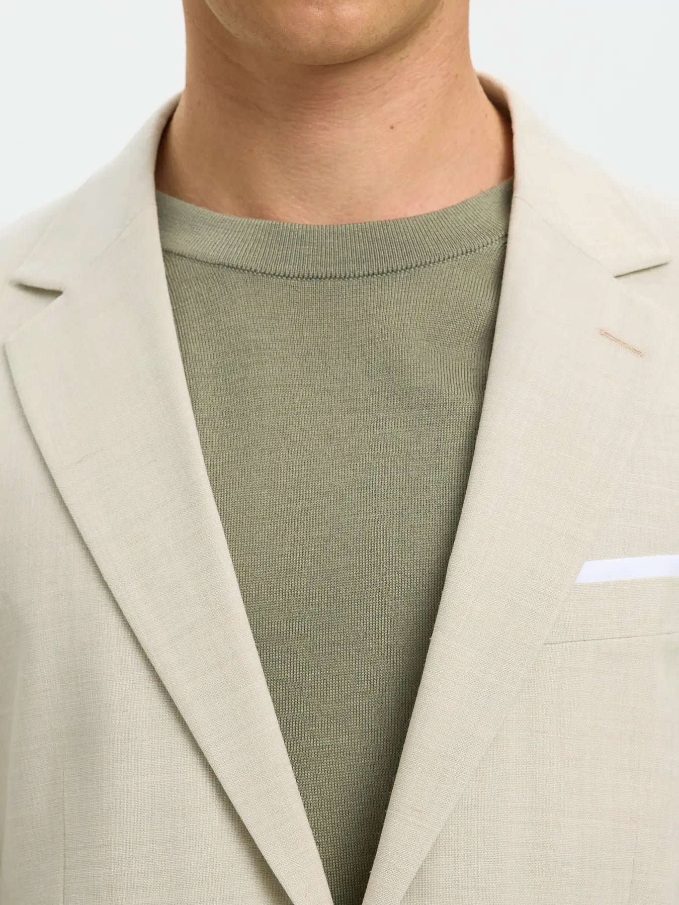 Abito - SLMSLIM-OASIS LINEN NOOS