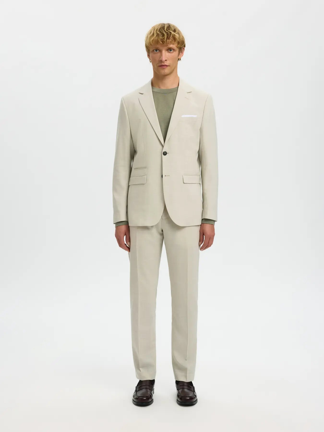 Abito - SLMSLIM-OASIS LINEN NOOS