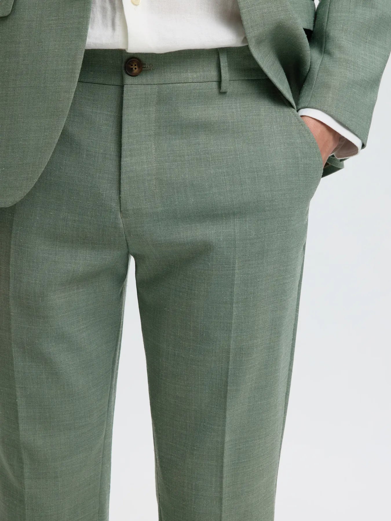 Abito - SLMSLIM-OASIS LINEN NOOS