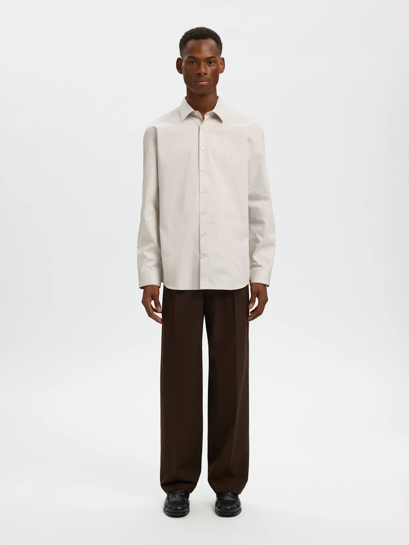 Camicia - SLMSLIMFILIP PERFORMANCE SHIRT LS NOOS