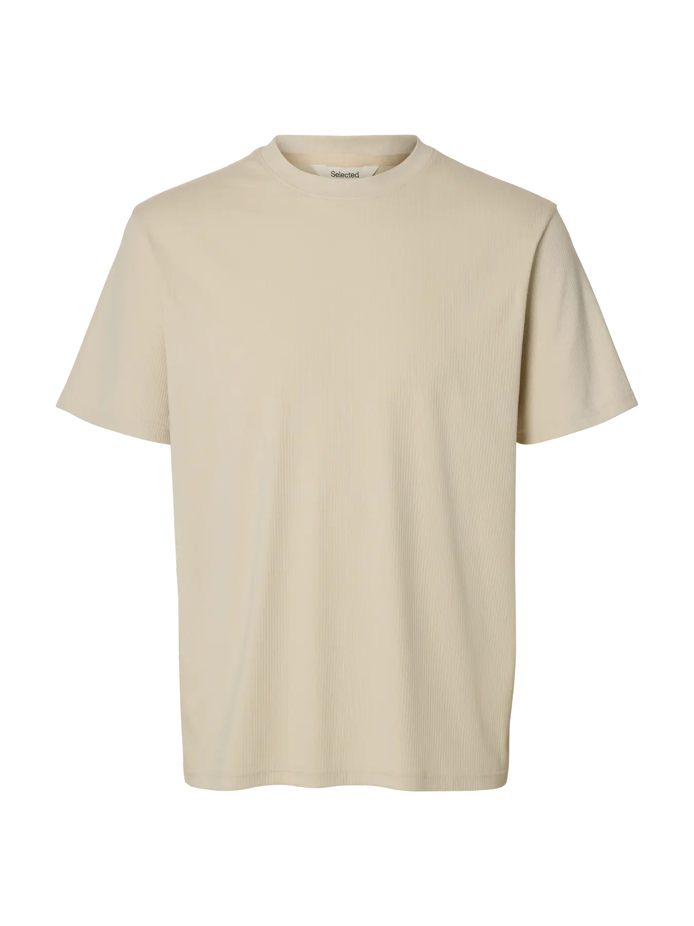 T-shirt - SLMSPENCER RIB SS O-NECK TEE NOOS
