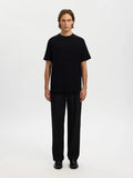 T-shirt - SLMSPENCER RIB SS O-NECK TEE NOOS