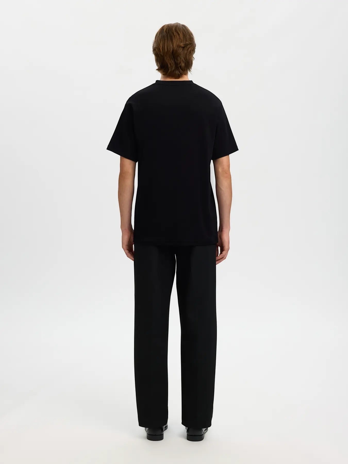 T-shirt - SLMSPENCER RIB SS O-NECK TEE NOOS