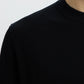 Pullover a maglia SLMTORINO LS KNIT CREW NECK NOOS - Black