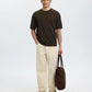 T-shirt SLMTORINO SS KNIT CREW NECK NOOS Delicioso