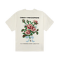 OBEY RECORDS FLORAL GRAPHIC T-SHIRT